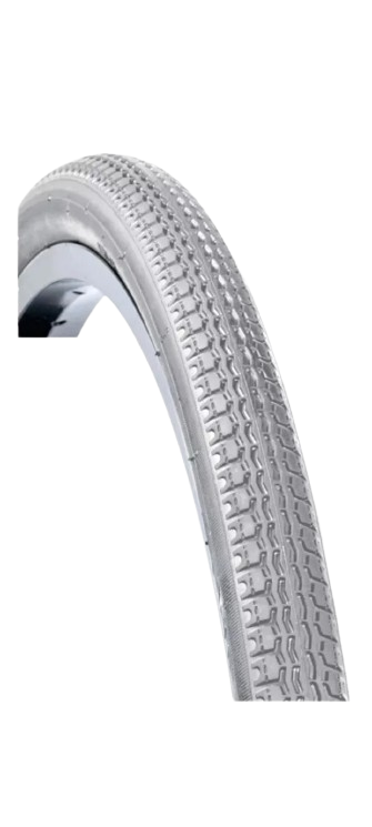 PNEU 24X1.3/8 CADEIRA RODA CINZA